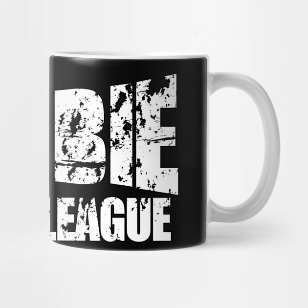 Zombie Boxing League | Text Only | White by Sandi Van Winkle_Illustration